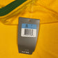 🇧🇷New Authentic Brazil Brasil Nike 2000-2001 Home Football Shirt Yellow Green DRI FIT Deadstock NOS BNWT Size M
