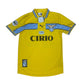 New Authentic S.S. Lazio Roma Puma Dry Cell Christian Vieri No 32 1998 - 1999 Away Third Football Shirt Size L Cirio Yellow Blue BNWT Deadstock NOS