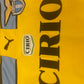 New Authentic S.S. Lazio Roma Puma Dry Cell Christian Vieri No 32 1998 - 1999 Away Third Football Shirt Size L Cirio Yellow Blue BNWT Deadstock NOS