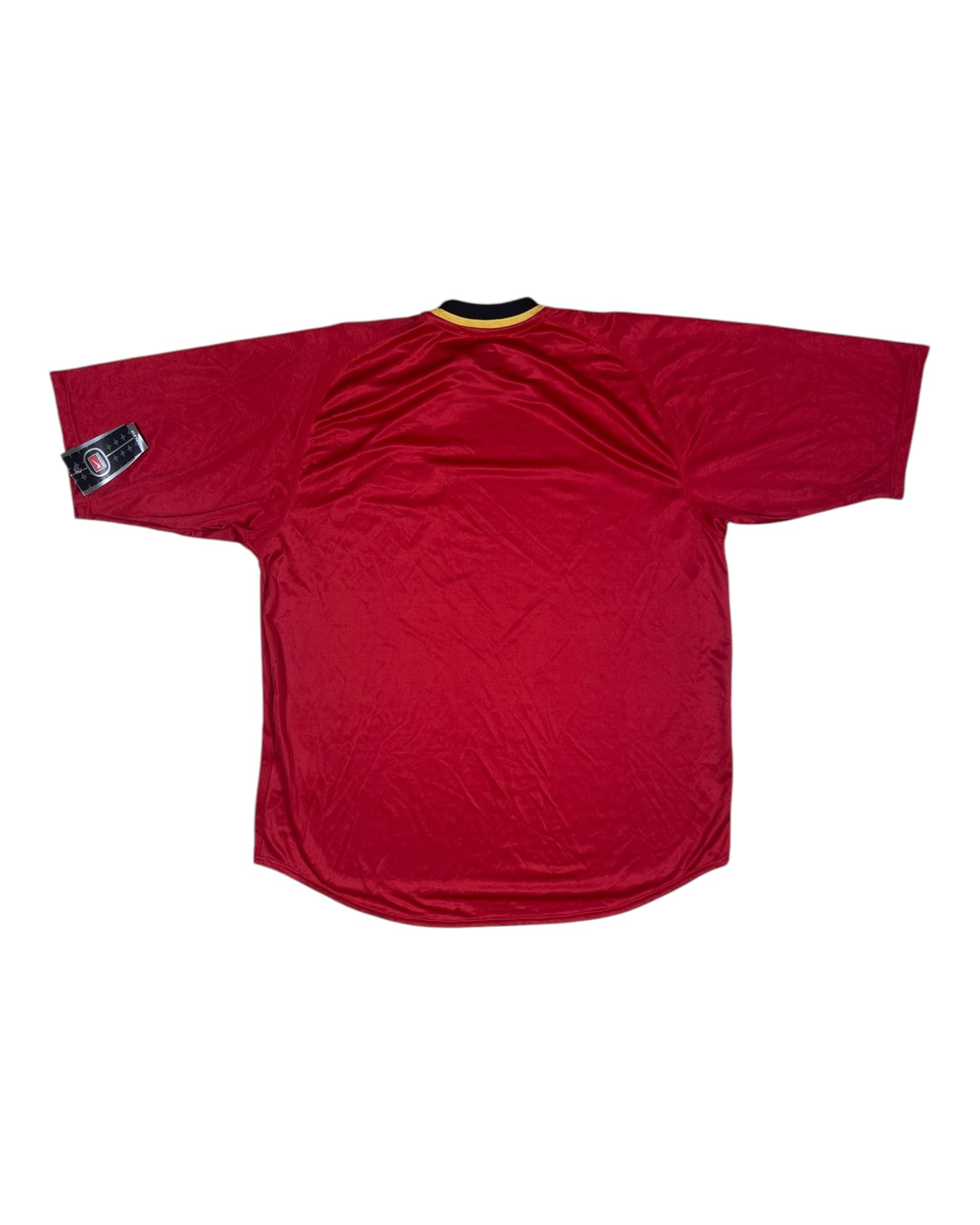 New Authentic Vintage Belgium Nike 2000 - 2001 Home Football Shirt Size L Red BNWT Deadstock NOS