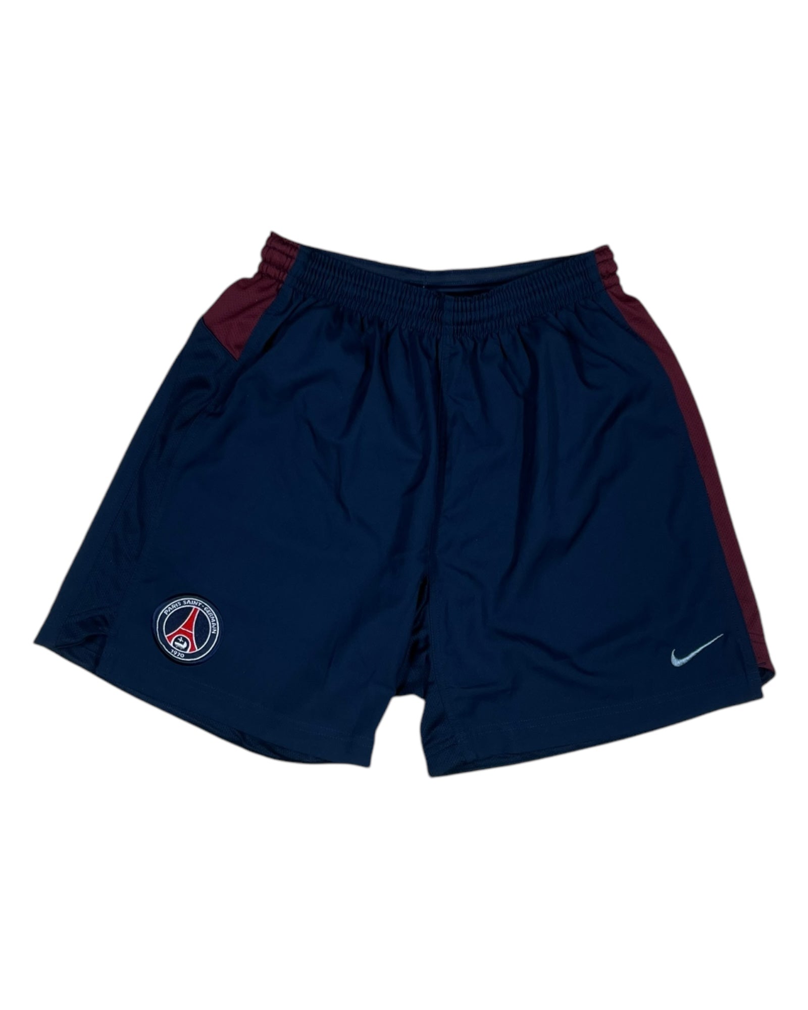 New Authentic Y2K PSG Paris Saint Germain Shorts 2004 Blue NOS BNWT DS DeadStock
