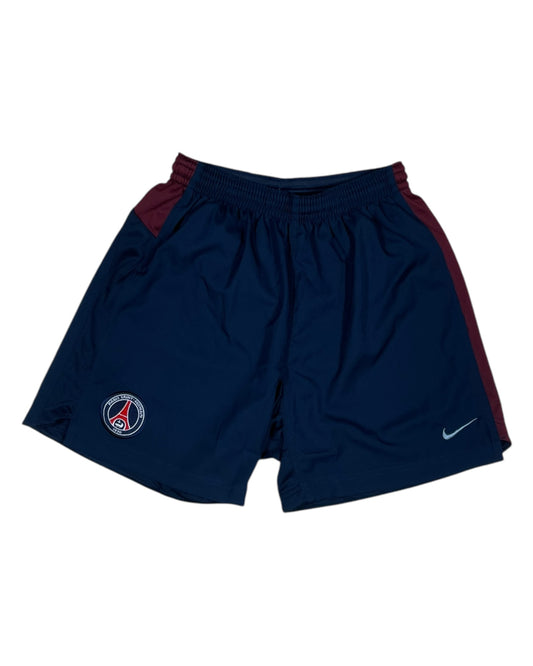 New Authentic Y2K PSG Paris Saint Germain Shorts 2004 Blue NOS BNWT DS DeadStock