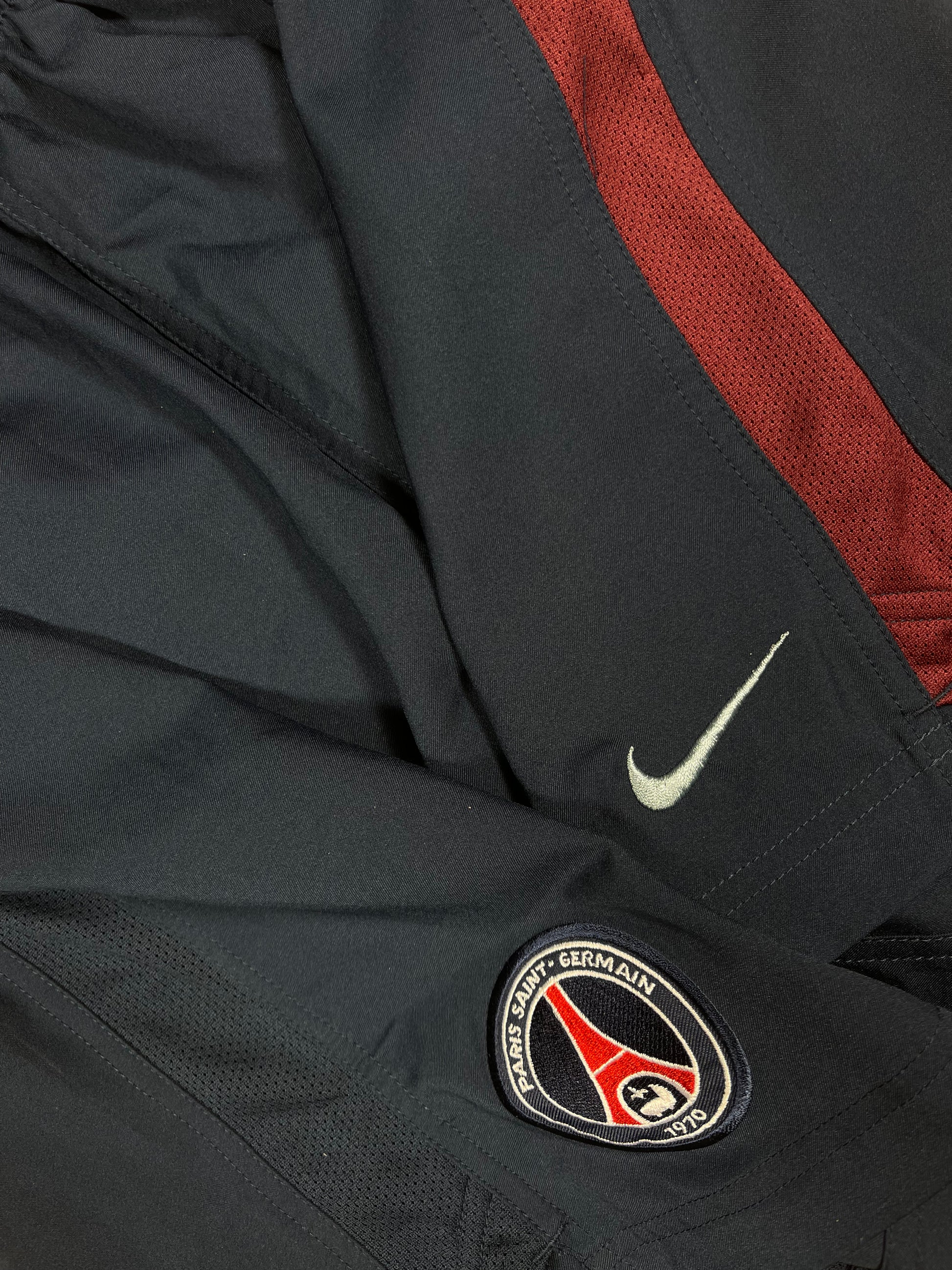 New Authentic Y2K PSG Paris Saint Germain Shorts 2004 Blue NOS BNWT DS DeadStock