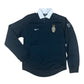 New Juventus Torino Nike Total 2003 - 2004 Polo Shirt Long Sleeve Black 100% Cotton Y2K BNWT NOS DeadStock