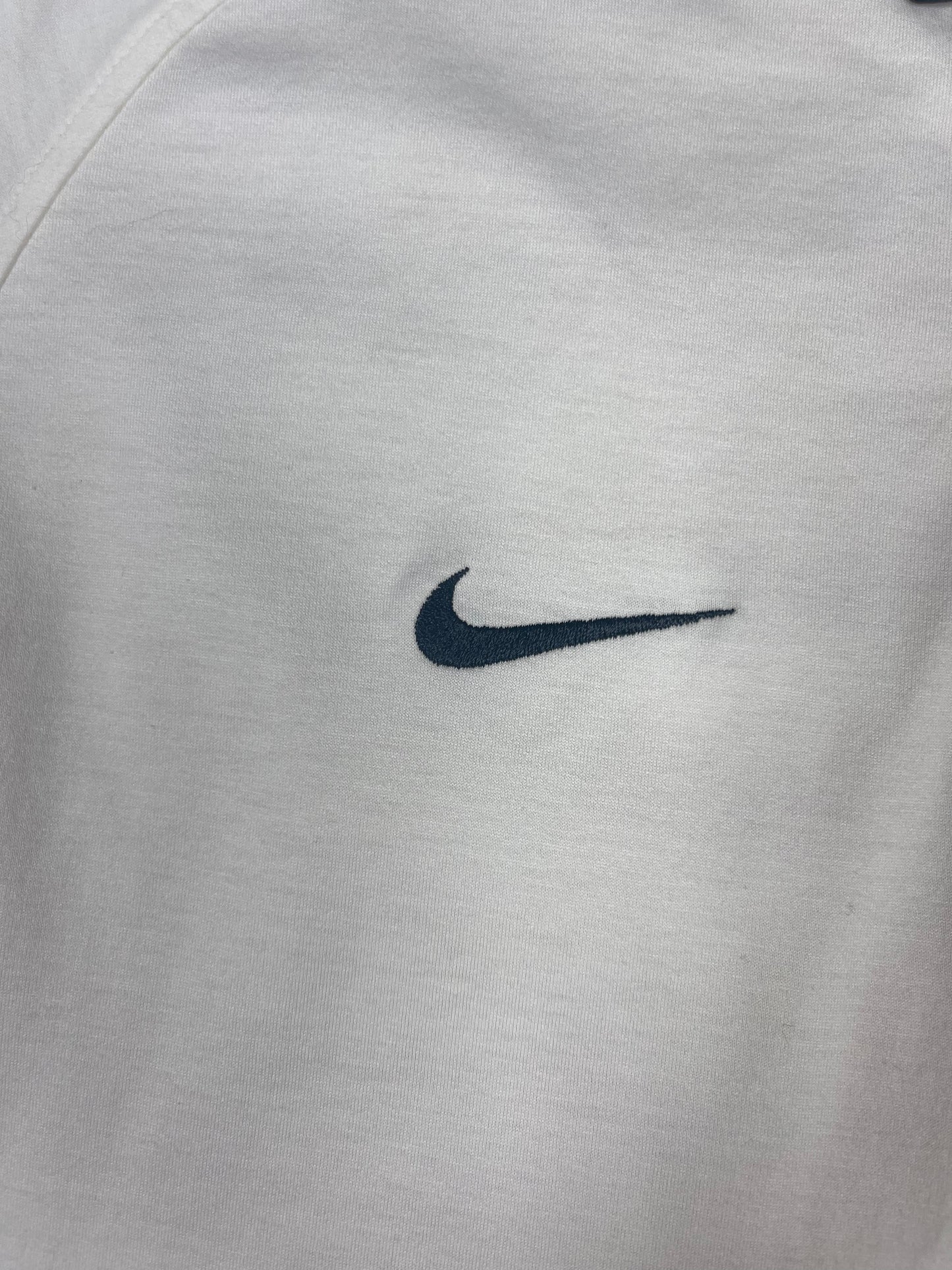 New Juventus Torino Nike Total 2003 - 2004 Polo Shirt White 100% Cotton Y2K BNWT NOS DeadStock