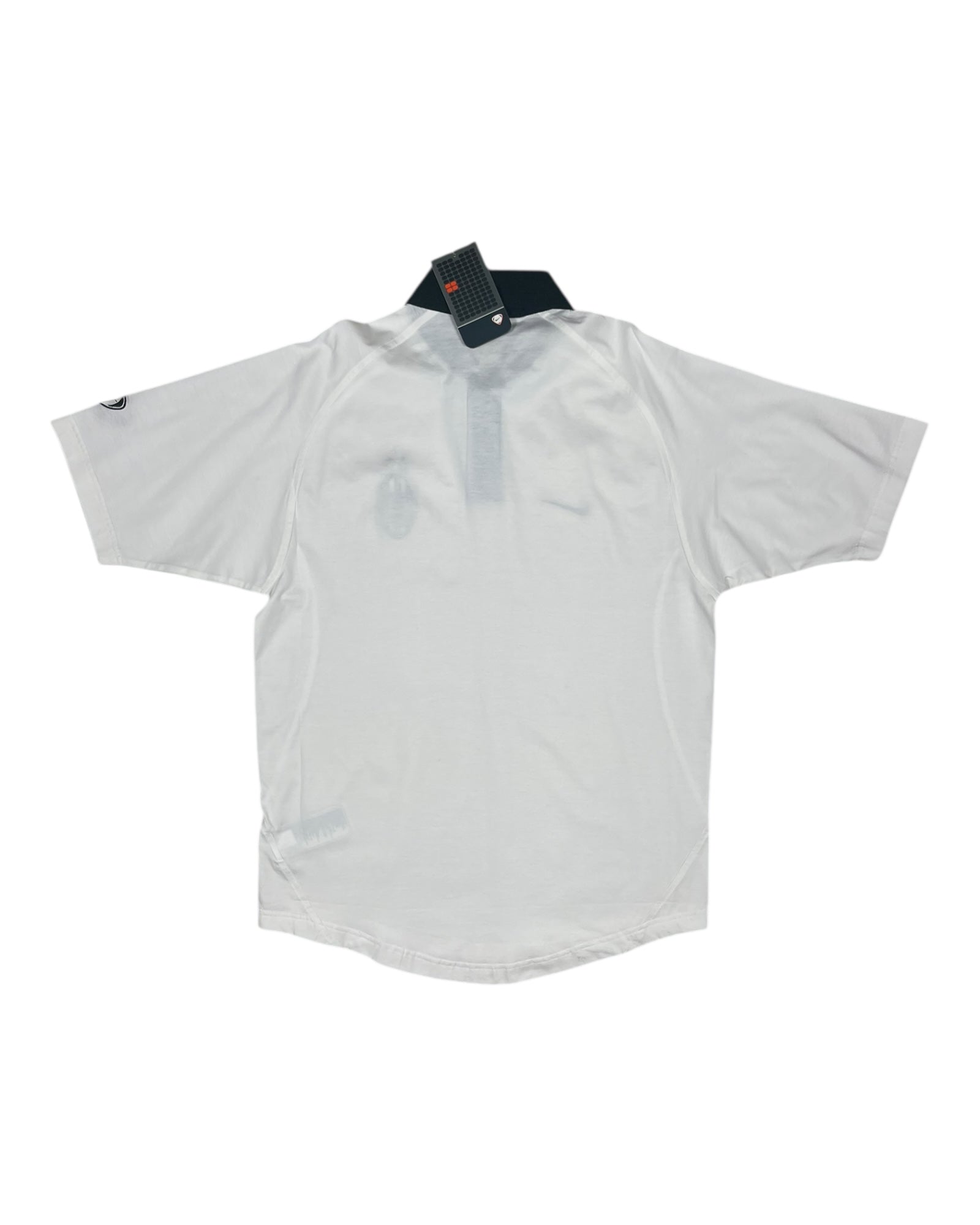 New Juventus Torino Nike Total 2003 - 2004 Polo Shirt White 100% Cotton Y2K BNWT NOS DeadStock