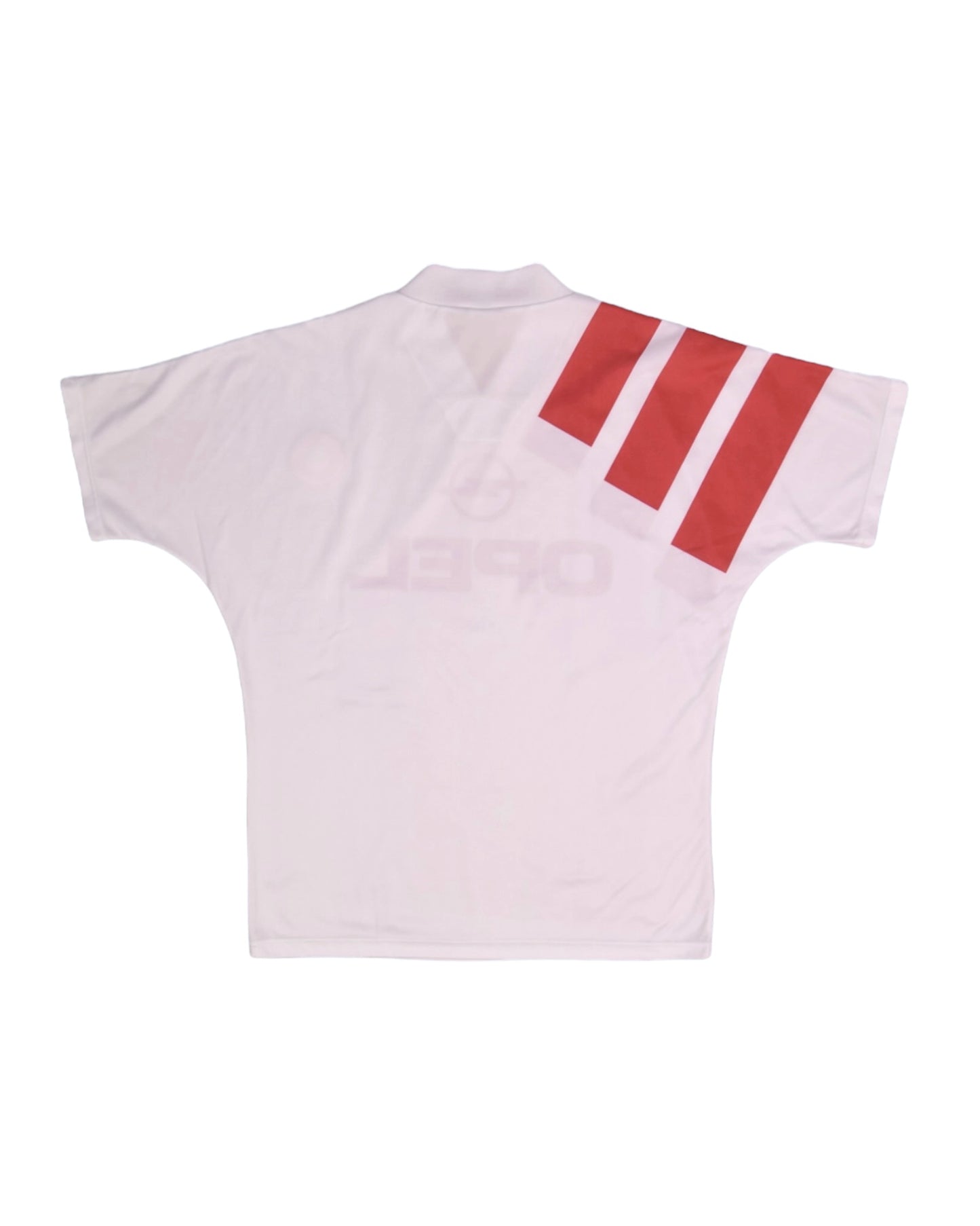 Bayern München Adidas Equipment 1992 - 1993 Away Football Shirt White Opel Size M Made in UK