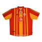 Authentic BNWT Galatasaray Istanbul Adidas 2000 - 2001 Home Football Shirt Size XL Red Yellow Tel Sim Deadstock