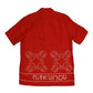 Y2K Diesel Shirt Size XL Red Cotton