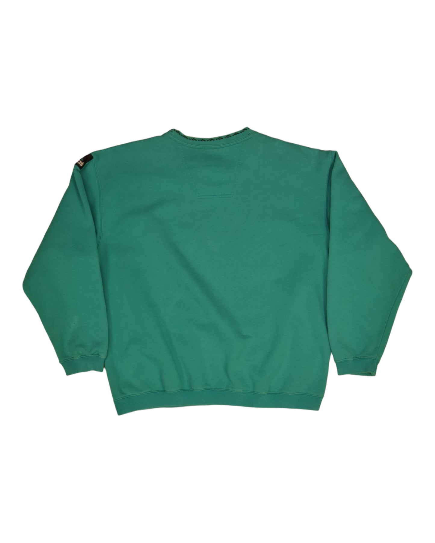 Vintage 90's Adidas Equipment Crewneck Sweatshirt Green Cotton Size M-L