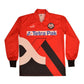 Eintracht Frankfurt Puma 1993 - 1994 Home Football Shirt Tetra Pak Size M Red Long Sleeved Made in Germany