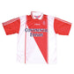 Vintage AS Monaco Adidas 1996 1997 1998 Home Football Shirt Red White Made in England Continental Edison