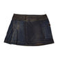 Y2K Miss Sixty Skirt '00's Denim Jeans Size S Made in Italy
