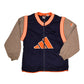 Vintage 90's Adidas Jacket With Detachable Sleeve Size L Blue Grey Orange