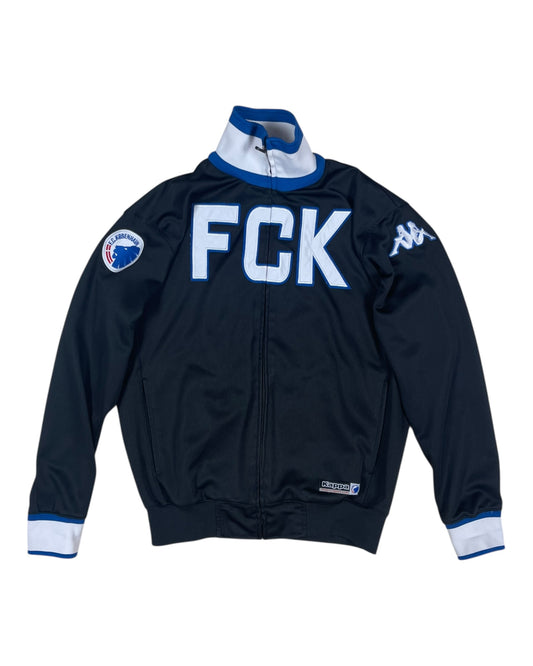 FCK Copenhagen FC København Kappa 2010 - 2011 Jacket Black Polyester Size L
