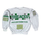 Archive Rare Classic Vintage Adidas Take Off The Aces RyeTown Tennis Club 1886 1986 Sweatshirt White Green Crew Neck
