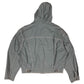 Vintage 80's 90's Diesel Hooded Jacket Size L Made in Italy Waikiki Wonder Wear Light Blue Dusty Blue