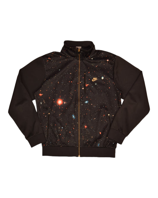 Y2K Nike Sportswear Tn Air Jacket Celestial Cosmic Galaxy Pattern Size M Polyester