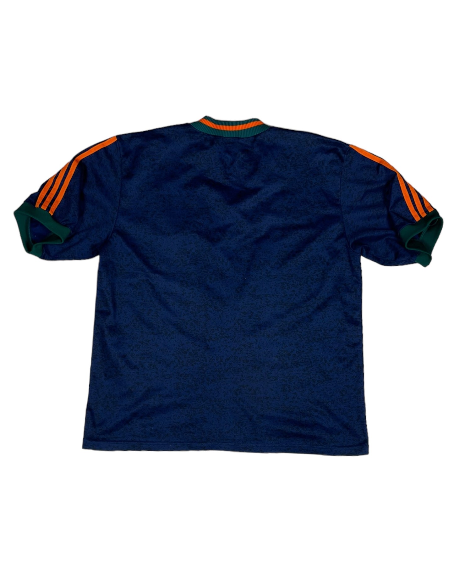 Vintage Newcastle United Adidas 1997 - 1998 Away Football Shirt Brown Ale Blue Green Orange Made in UK