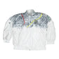 Vintage Adidas Stefan Edberg Tennis Jacket 80's Abstract Print Memphis Design Size XL - XXL