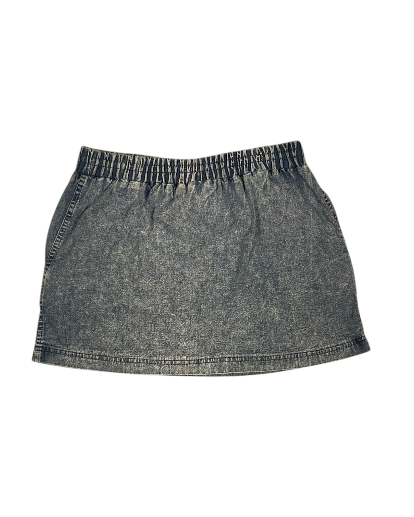 ☄️🎾Vintage 90's Nike Challenge Court Tennis Skirt Size M Acid Washed Denim Jeans Andre Agassi