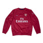 ⚽️Arsenal Nike Total 90 Sweatshirt Crew Neck Football Training 2009 - 2010 Fly Emirates Polyester