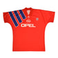 Bayern München Adidas Equipment 1991 - 1992 - 1993 No # 10 Red Blue Opel Size XL