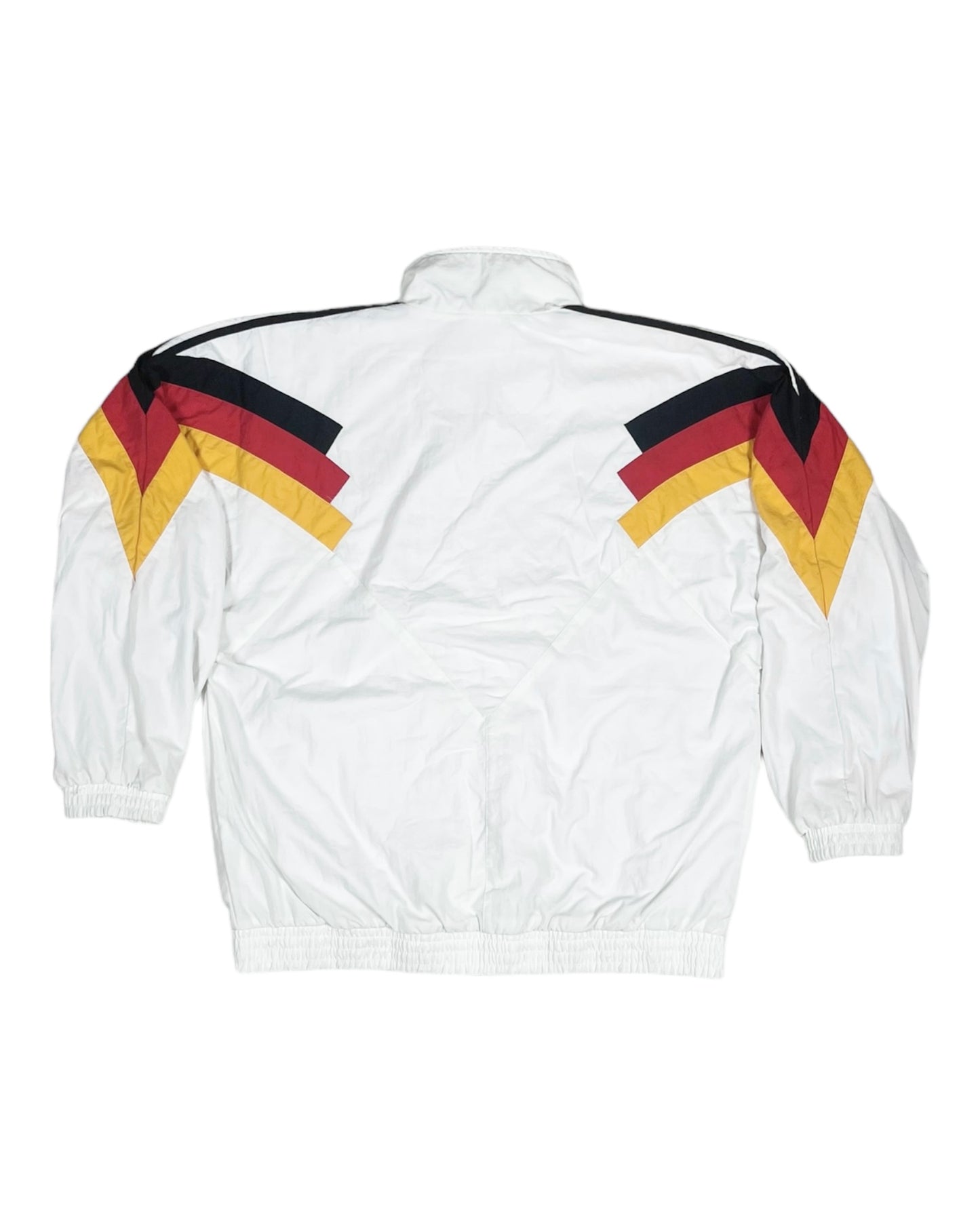 Vintage Germany Deutschland Adidas Jacket / Shell 1992  1993 1994 White