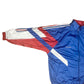 Vintage France Adidas Football Jacket Shell 1990 1991 - 1992 Made in Portugal Size L - XL Blue Red White