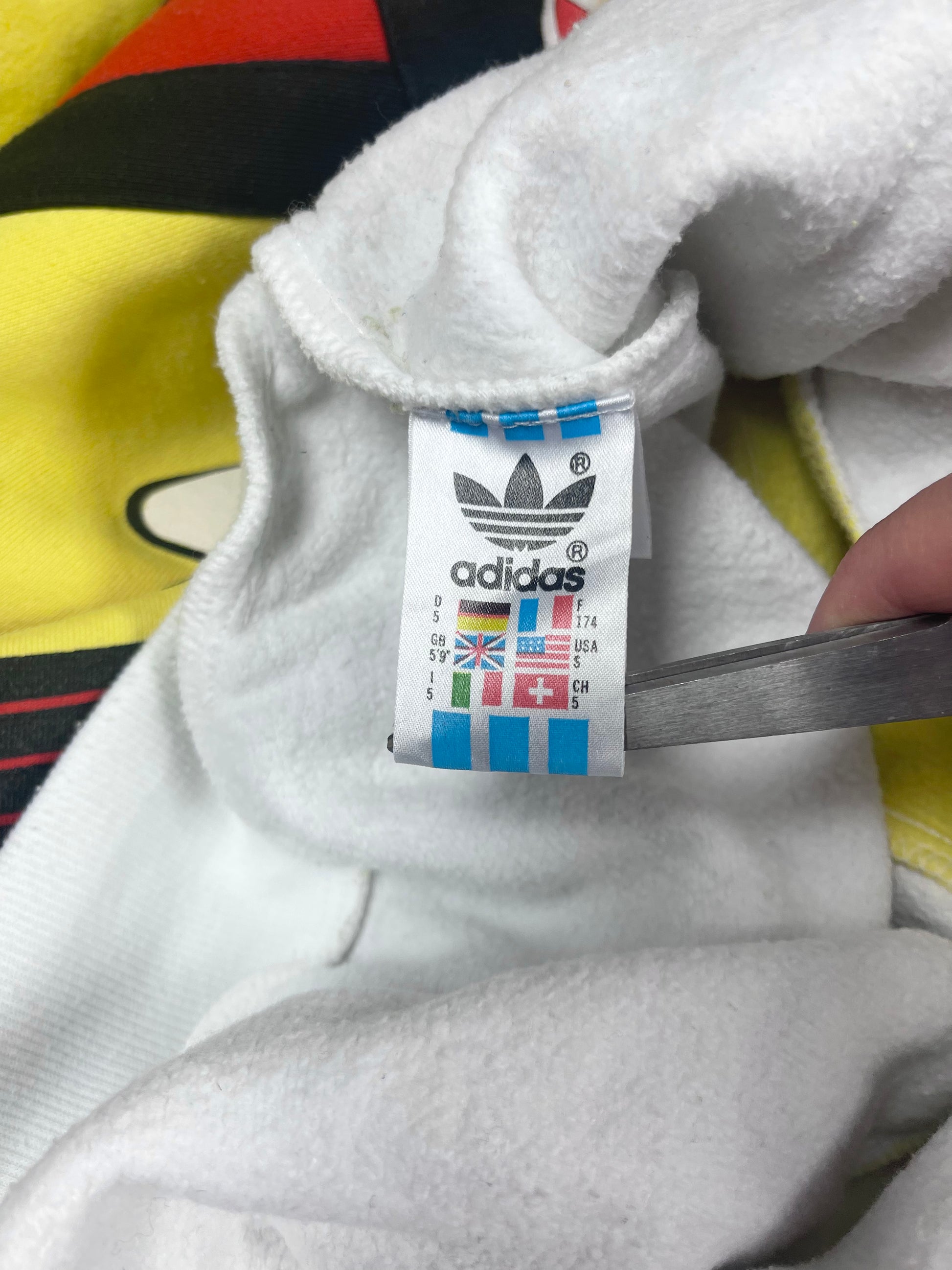 Rare Vintage 80 s 90 s Adidas Take Off Cyclone Flushin Cycling 948 S Greatest Hits