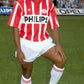 Vintage Authentic PSV Eindhoven Adidas Home Shirt 1990-1993 Philips Size XL Red White