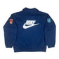 Ultra Rare Grail Archive Nike Premier Arsenal 1994 - 1995 Dril Top Sweatshirt Blue Size L Heavy Cotton