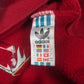 Vintage 80's - 90's Adidas Sweatshirt Crew Neck Italia Campionato Mondiale Di Calcio 27 Magio 10 Giugno 1934 Heavy Cotton Red Size M World Cup Italy