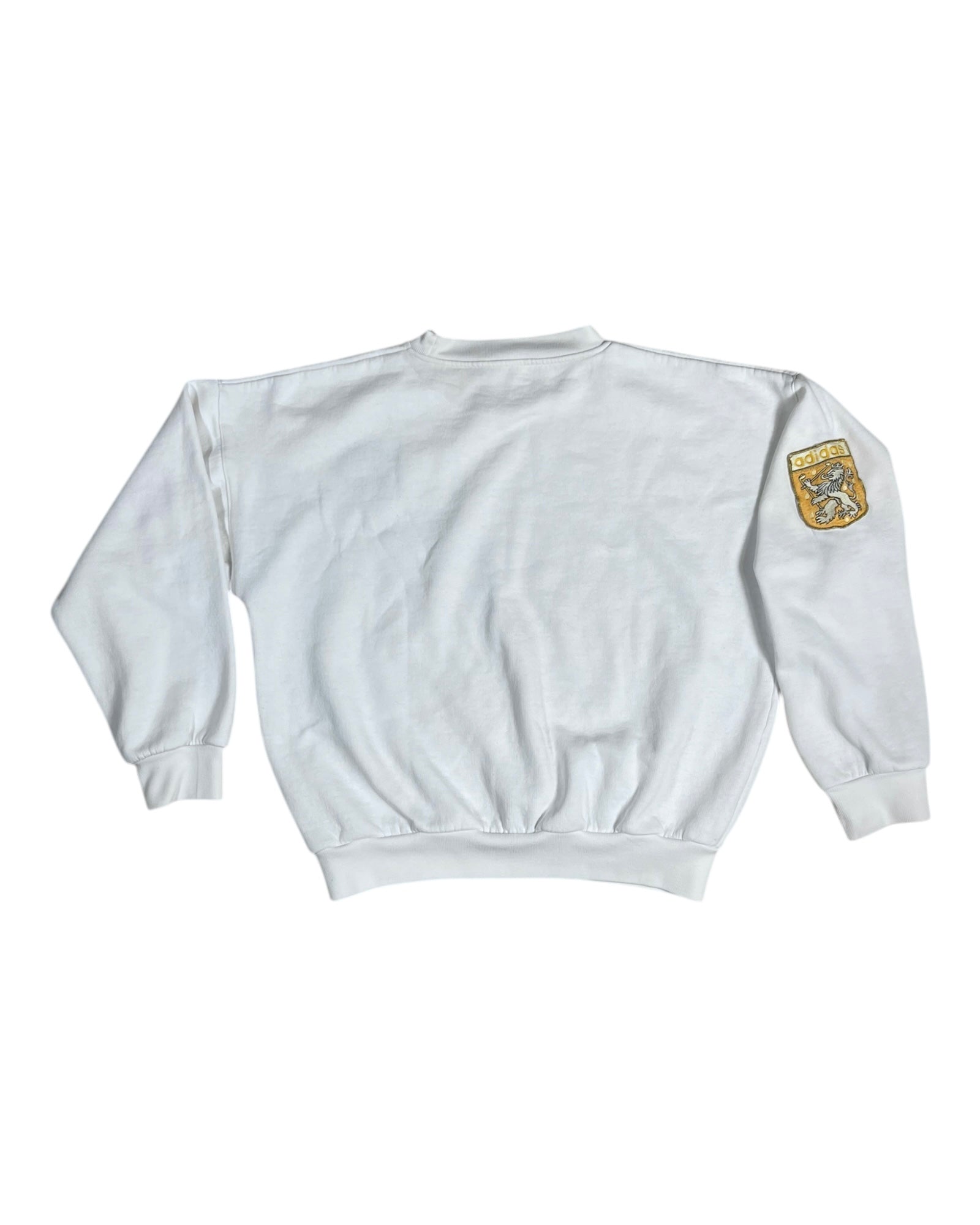 Vintage 80's 90's Adidas Sport Lore Golf Sweatshirt Crew Neck Size XS - S White