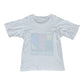 Vintage 80's Adidas Ivan Lendl Tennis T-Shirt White Memphis Design Style Made in France Size S - M