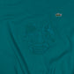 Vintage 80's Lacoste Chemise Sweatshirt Crew Neck Green Size M - L Embroidered Crest 100% Cotton