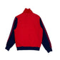 Vintage 80's Thick Adidas Jacket Track Top Made in Finland Red Blue Polyamide Cotton Size S