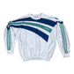 Vintage 90's Adidas Sweatshirt Crew Neck White Size M - L