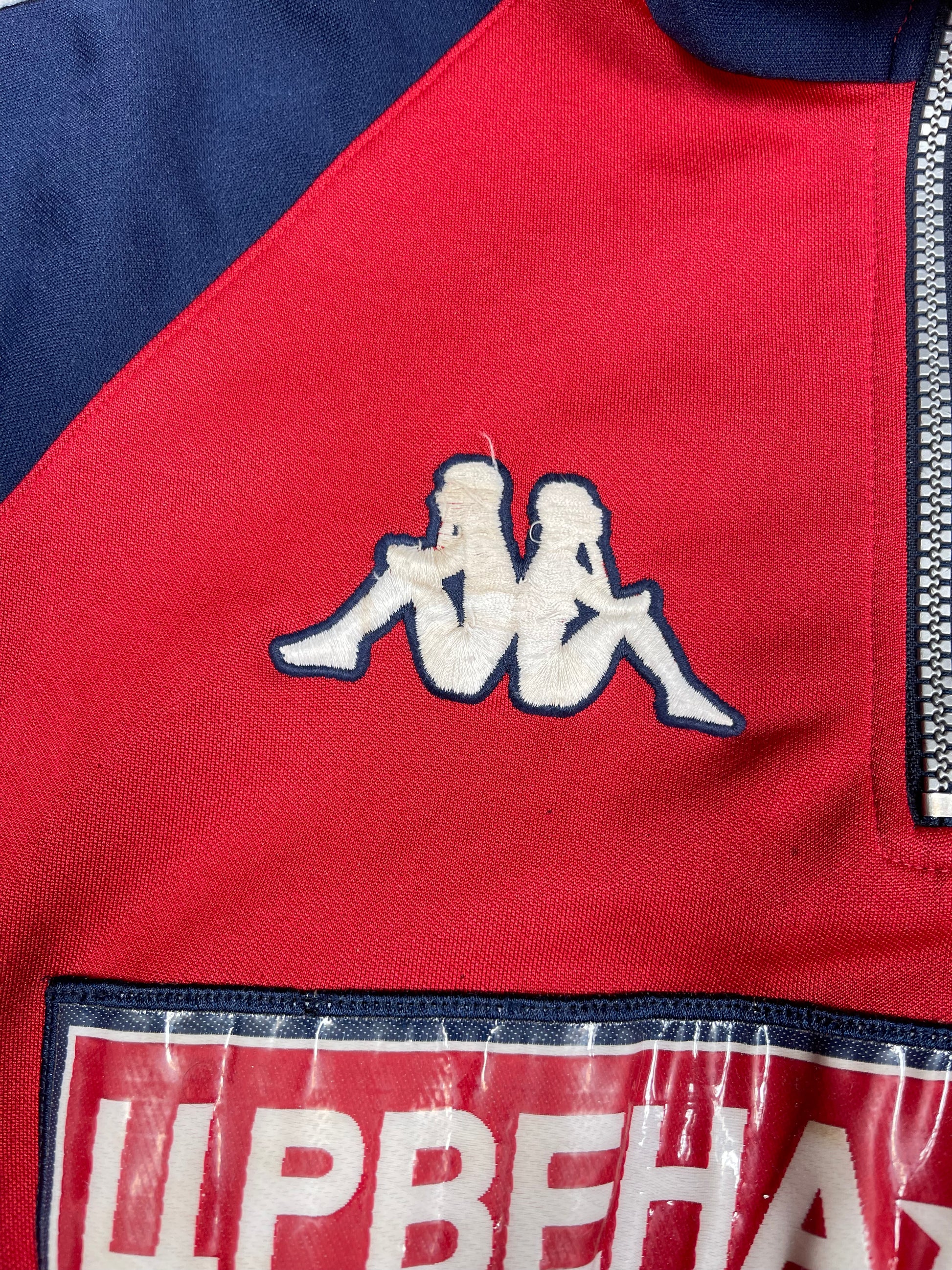 Vintage 90's FK Crvena Zvezda Red Star Belgrade Kappa Sweatshirt Size XL Red Polyester
