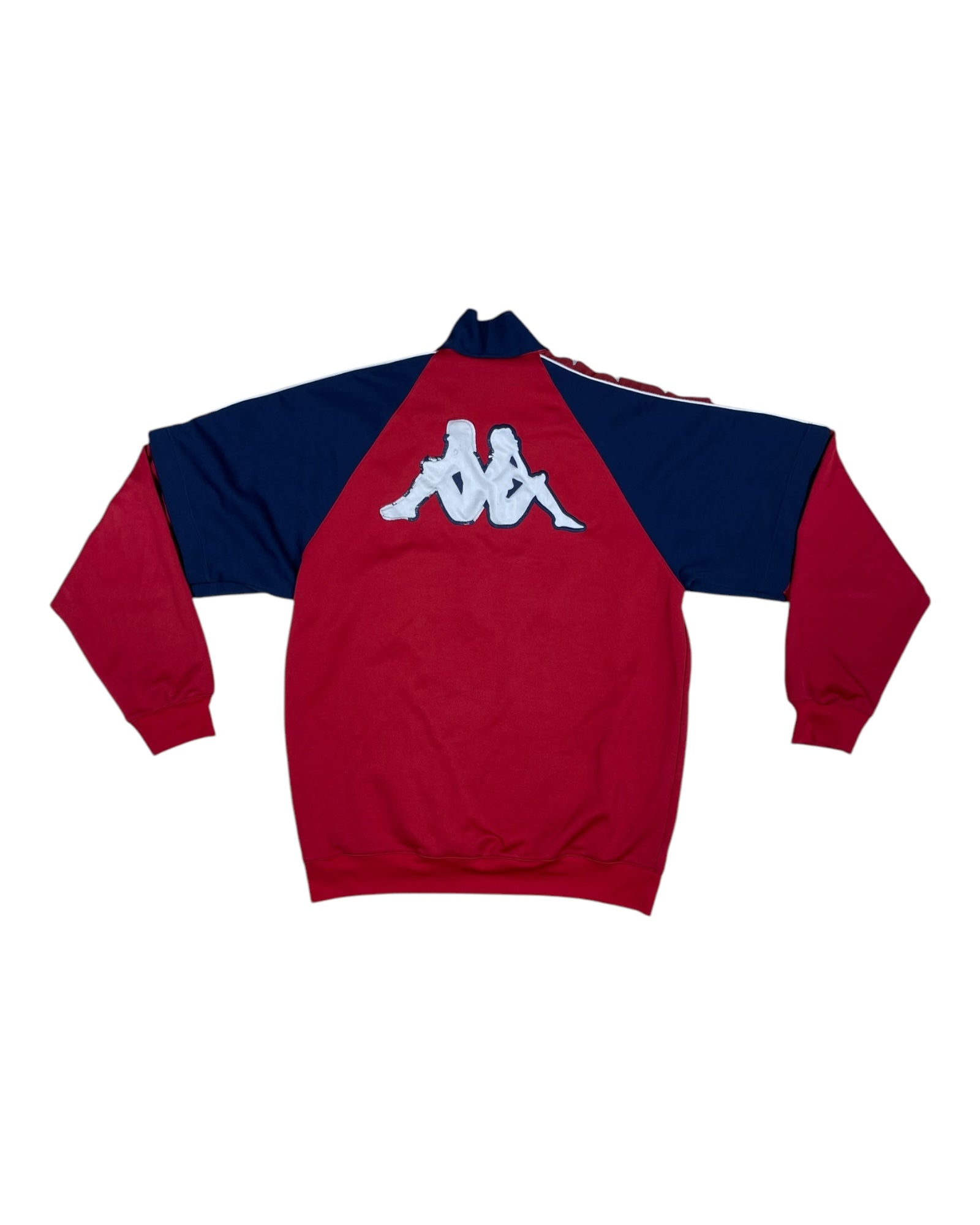 Vintage 90's FK Crvena Zvezda Red Star Belgrade Kappa Sweatshirt Size XL Red Polyester