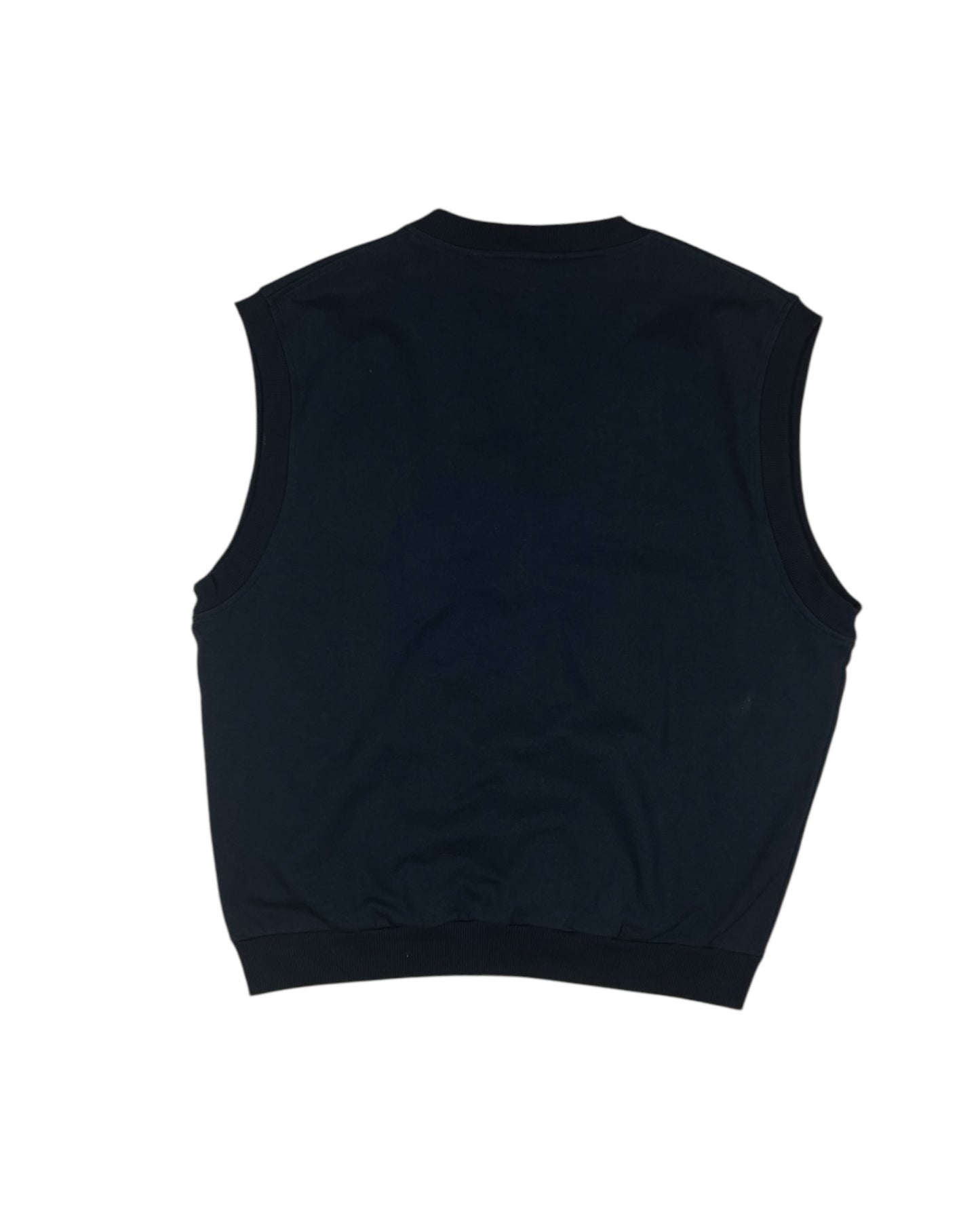 Vintage 90's Fila Tennis Vest Made in Italy Blue Abstract Pattern Size XL - XXL