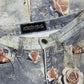 Vintage 90's Roberto Cavalli Jeans Made in Italy Roses Flowers Pattern Size M