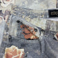 Vintage 90's Roberto Cavalli Jeans Made in Italy Roses Flowers Pattern Size M