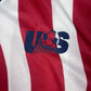 Vintage 90's USA Adidas 1994 Home Football Soccer Jersey Shirt Size S-M Red White USA Wor