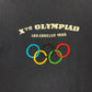 Vintage Adidas Collection Olympic Centennial T-Shirt Cotton Los Angeles 1932 X-th Olympiad Gate Check M5 Embroidered Size XL