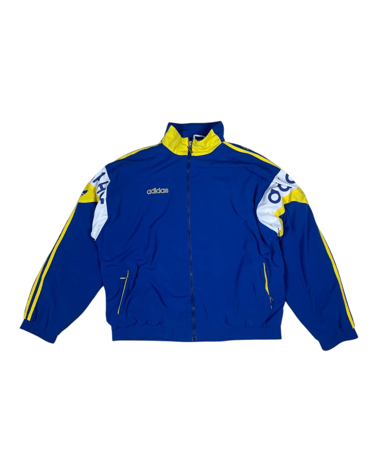 Adidas Fenerbahce Jacket 1996 ? - 1997 ?  Blue Yellow Size 9 XL