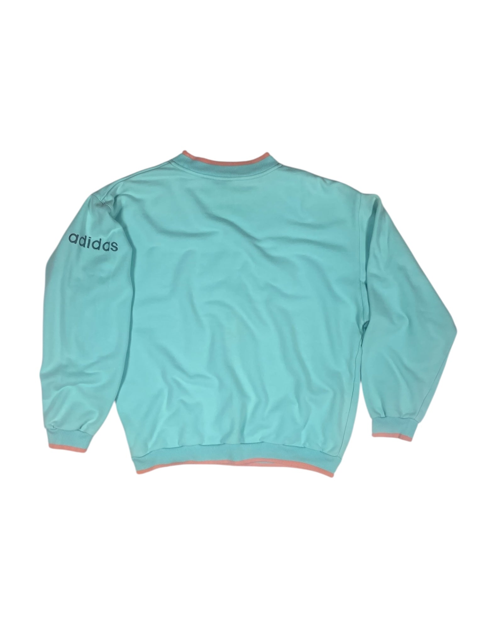 🎾 Vintage Adidas Nick Bolletierri Tennis Academy Sweatshirt Crew Neck Lime Green