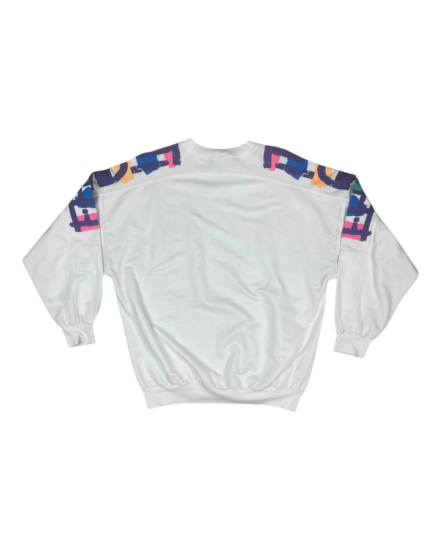 Vintage Adidas Stefan Edberg Tennis Sweatshirt Crew Neck White
