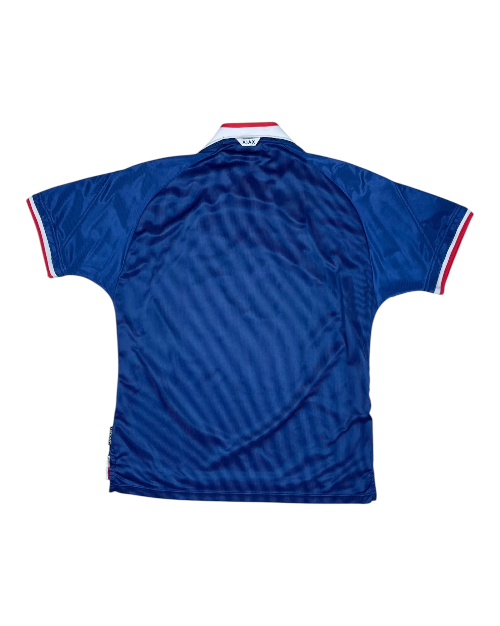 Vintage Ajax Amsterdam Umbro 1999 - 2000 Away Shirt Blue Abn Amro Size L