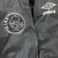 Vintage Archive Rare Grail Ajax Amsterdam Umbro Bomber Jacket 1989 - 1991 Grey Size M